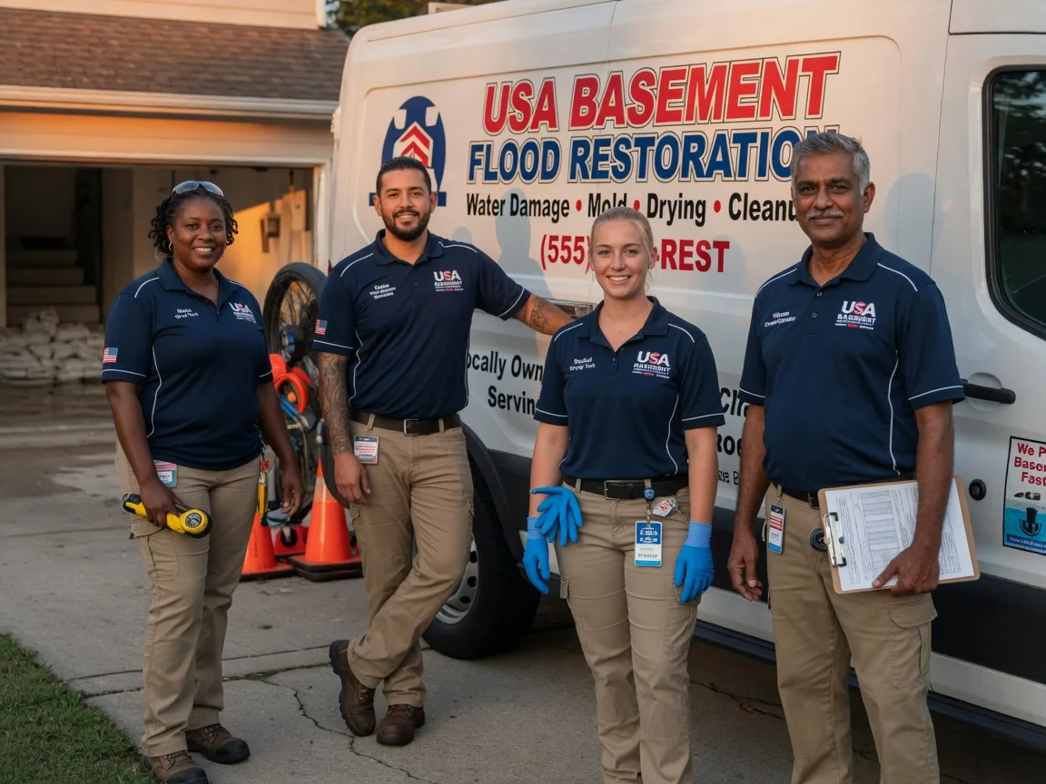 Basement Flood Cleanup company in Columbus City, IA